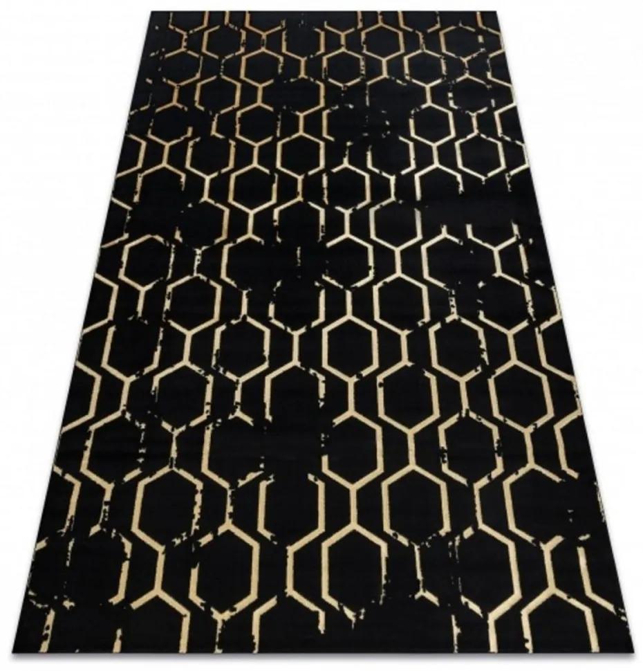 Kusový koberec Erno čierny 200x290cm