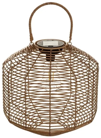 Atmosphera - LED Solárna lampa CUBA LED/1,2V 800 mAh IP44 ratan