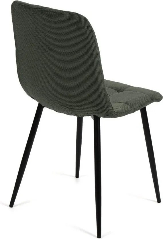 Zelené čalúnené jedálenské stoličky v súprave 2 ks Moseby – Bonami Essentials