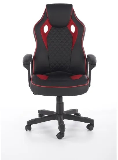 Kancelárska stolička HELO čierna/červená