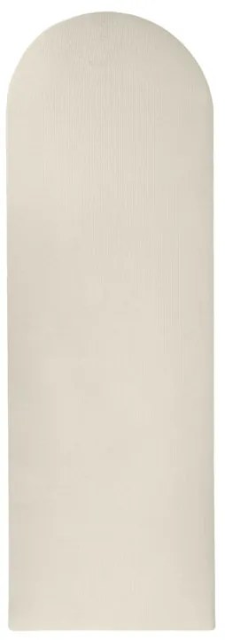 Čalúnený nástenný panel FENCE PAROS 20x60 cm Farba: Krémová