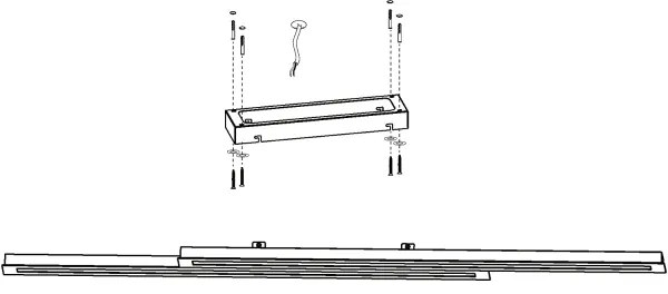 Eglo 99412 - LED RGB Stmievateľné stropné svietidlo SALITERAS-C 2xLED/10W/230V