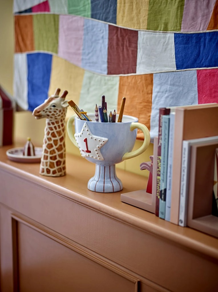 Bloomingville Obal na kvety Trophy Blue