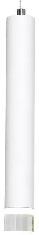 Závesné svietidlo Alba, 3x biele kovové tienidlo, w