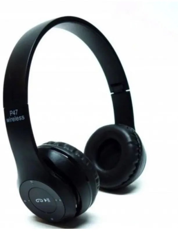 Wellhox Bezdrôtové bluetooth slúchadlá P47 s mikrofónom MP3