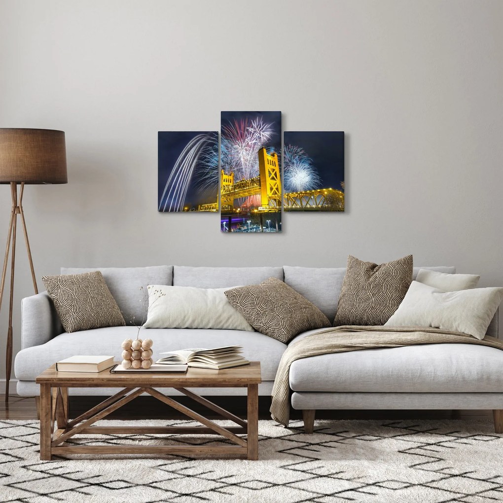 Obraz - Silvestrovská noc (90x60 cm)
