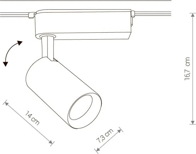 Svietidlo Nowodvorski IRIS LED WHITE 9008