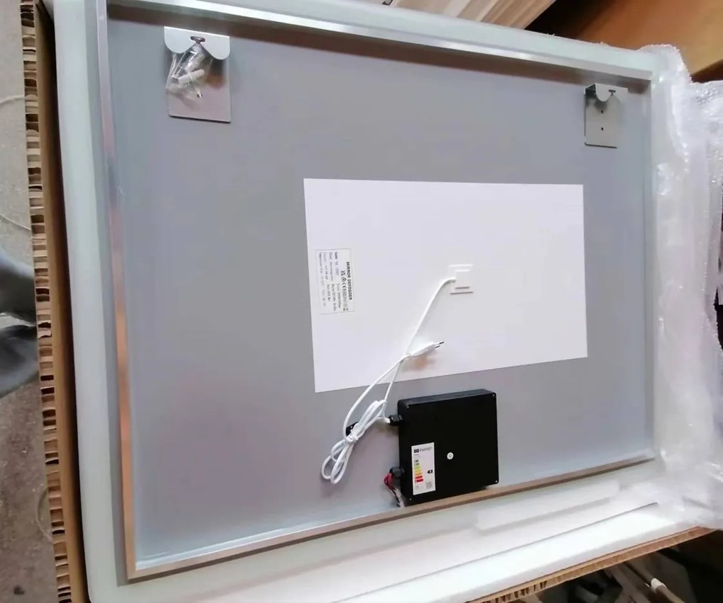 Erga Ava, LED zrkadlo 120x80cm, 3105 lm, 6500K, predné/zadné osvetlenie, ERG-V01-120-1280-00