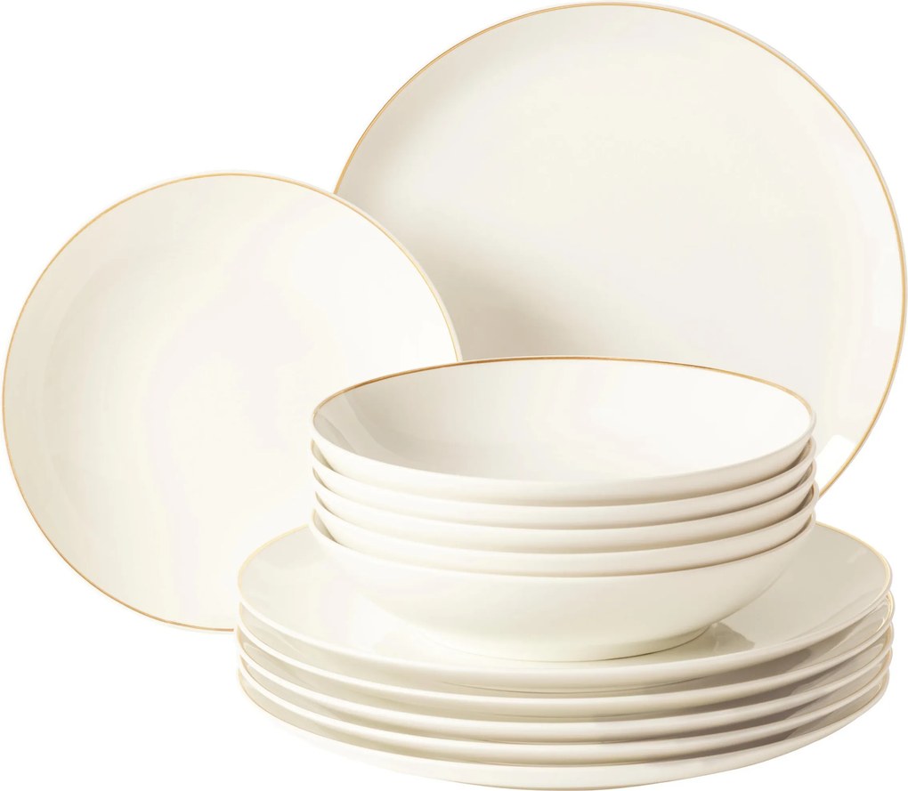 XXXLutz JEDÁLENSKÝ SERVIS porcelán keramika Seltmann Weiden - Jedálenské sety - 003123056302