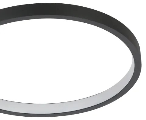 Eglo 900421 - LED Stmievateľné stropné svietidlo GAFARES LED/15W/230V čierna + DO