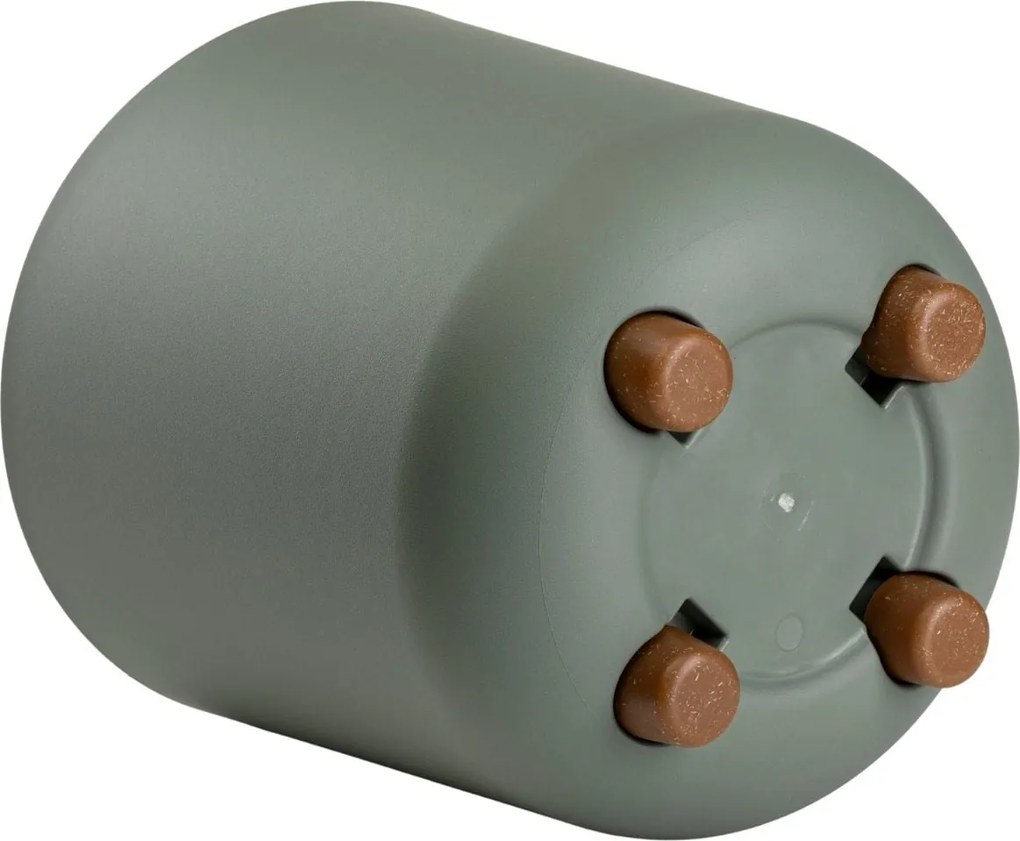 PLASTOVÝ KVETINÁČ TERRA 24X27,5 CM MÄTOVÁ