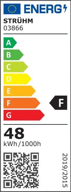 STRÜHM Svietidlo s diaľkovým ovládaním DROPS LED C 48W 3866