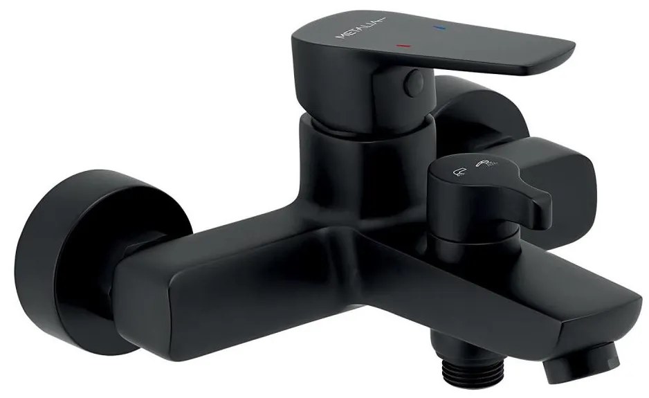 Novaservis - Vaňová batéria METALIA matná čierna