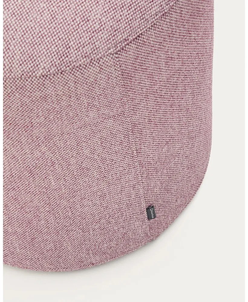 Fialový taburet Kaeli – Kave Home