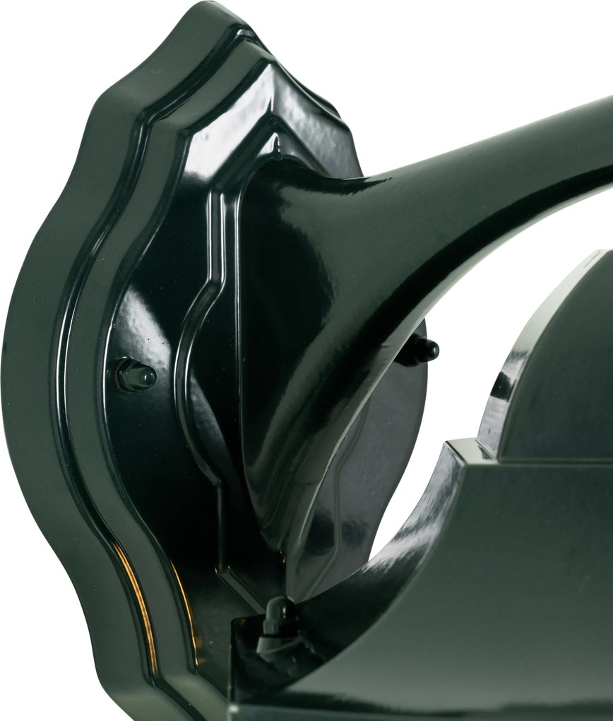 Klasické vonkajšie nástenné svietidlo tmavozelené IP44 - páperie New Orleans