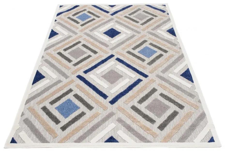 Kusový koberec Jimy sivý 80x200cm