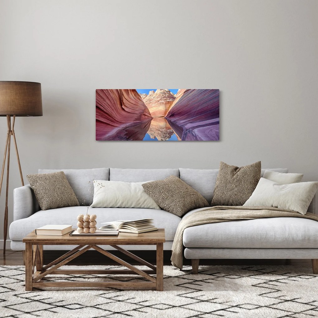 Obraz - Arizonské vlny (120x50 cm)