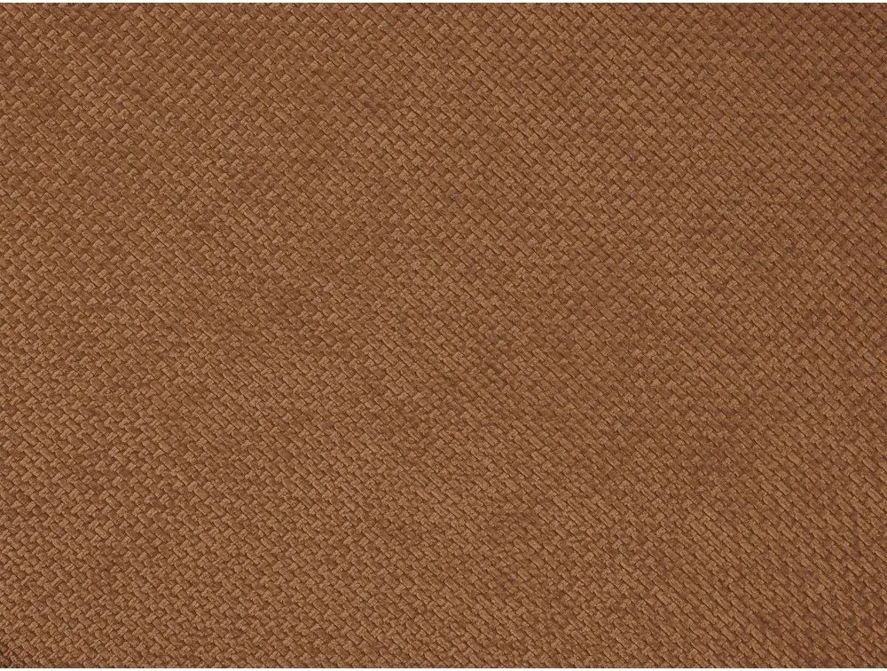 Oranžová ženilková rozkladacia pohovka 228 cm Neyo – Bobochic Paris