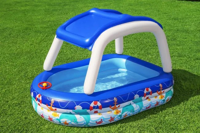 Detský bazén Bestway 54370 morský kapitán 213x155x132 cm