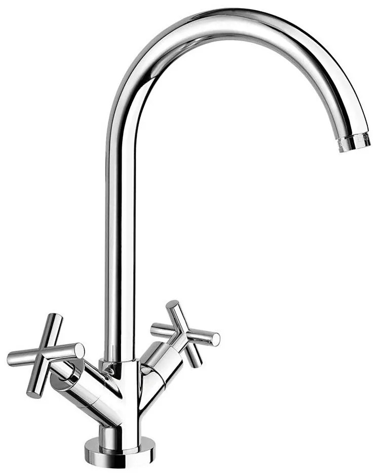 Sapho - Drezová batéria AXIA lesklý chróm