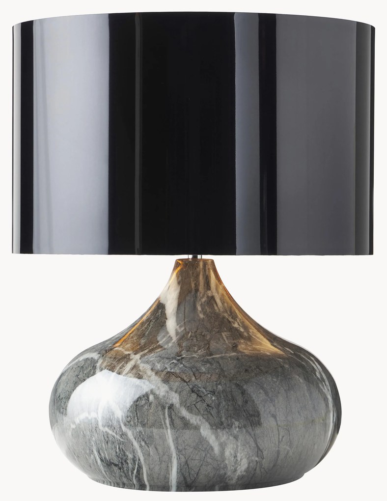 Stolová lampa v mramorovom vzhľade Mamo