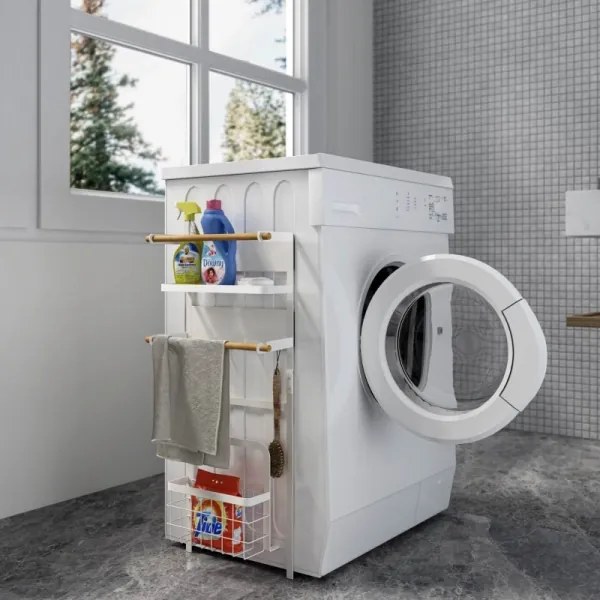 MK FLORIA MKF-21MG02W - Magnetický organizér 67,5x31 cm biela