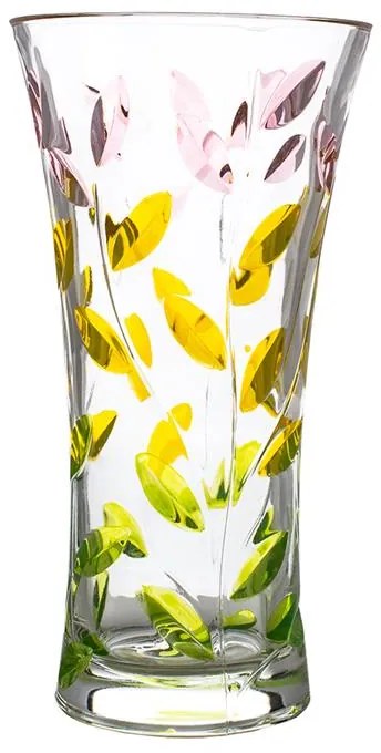 KRIŠTÁĽOVÁ VÁZA BOHEMIA PRESTIGE LAURUS SPRING 300MM