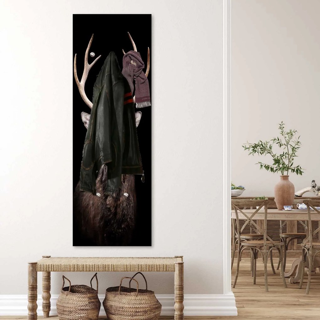Gario Vešiak na stenu Jeleň Rozmery: 30 x 90 cm