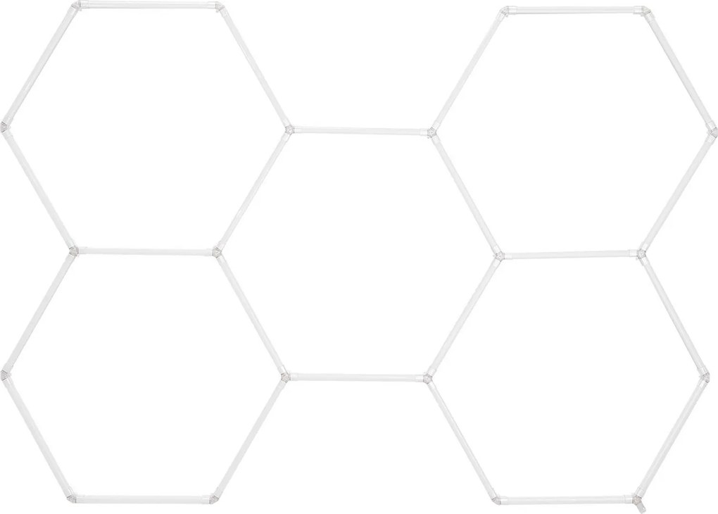 Toolight Toolight, LED stropné svietidlo HEXAGON 5 modulov, JNH051-H, biela, OSW-56243