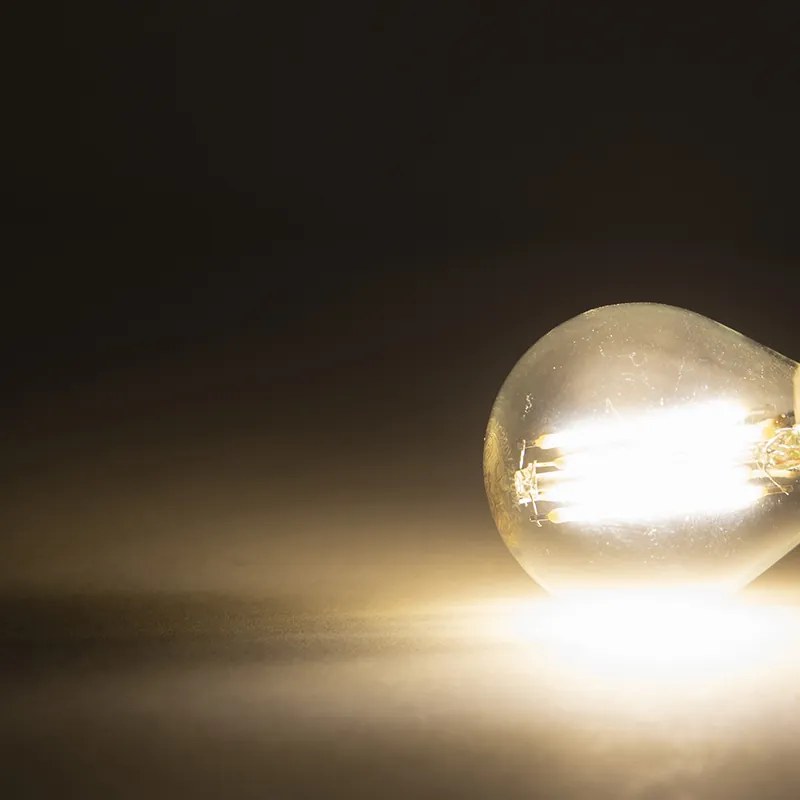 Sada 5 stmievateľných LED žiaroviek E14 Globe P45 5W 470lm 2700K