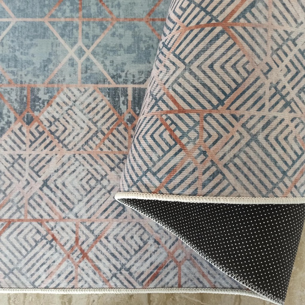 DY Moderný koberec s geometrickým vzorom Horeca-New 108 Rozmer: 160x220 cm