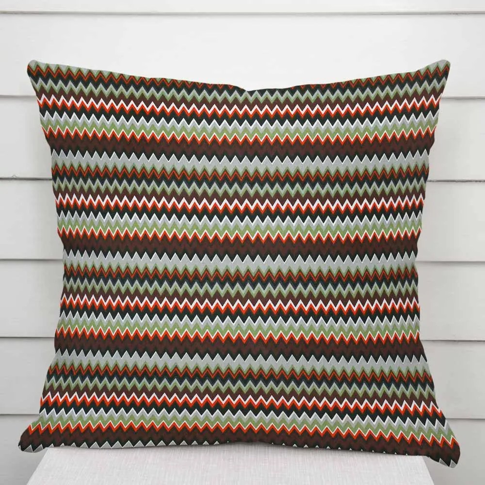 Biante Bavlnená obliečka na vankúš Sandra SA-097 Retro cik cak 50 x 60 cm