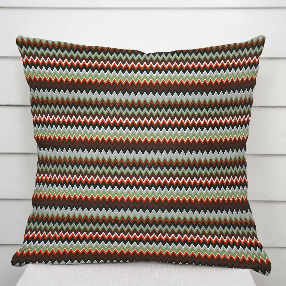 Biante Bavlnená obliečka na vankúš Sandra SA-097 Retro cik cak 70 x 90 cm