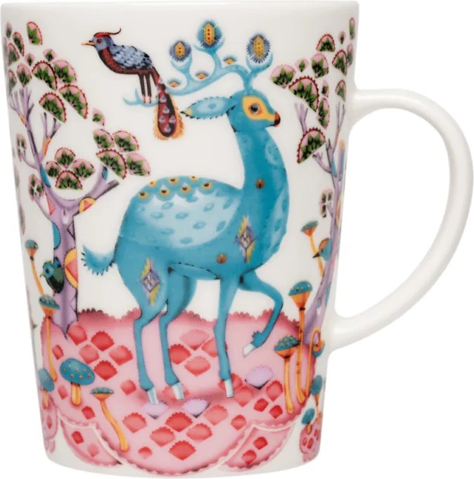 Hrnček Satumetsä 0,4l, ružovo-modrý