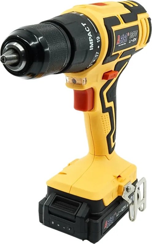 ASIST AKU GANG AE2V20A-201P-BMC Akumulátorová vŕtačka s príklepom 20 V, 2,0 Ah START SET