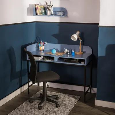 Písací stôl SUAVE modrý