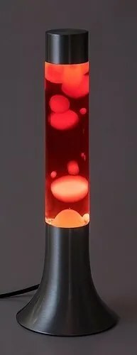 Rabalux 76025 dekoratívna lávová stolná LED lampa Poppilol, červenožltá