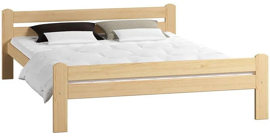 Posteľ  Dorota 160x200 Borovica Bez Roštu