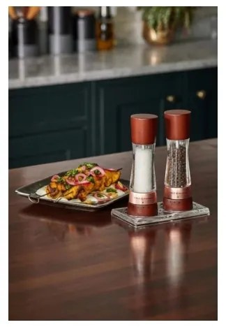 Cole&Mason - Sada mlynčekov na soľ a korenie DERWENT 2 ks 19 cm buk/hnedá