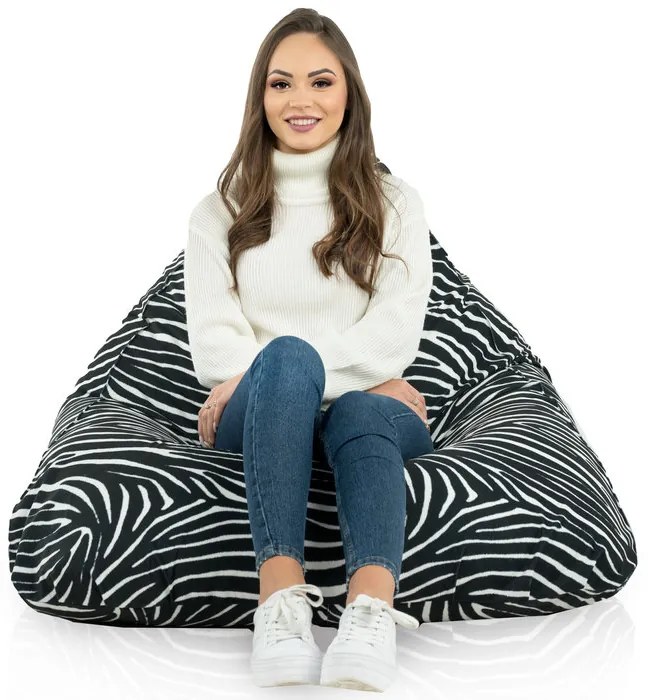 INTERMEDIC SK Sedací vak Bermudy Design Zebra