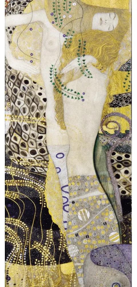 Obraz - 30x70 cm reprodukcia Water Hoses, Gustav Klimt – Fedkolor