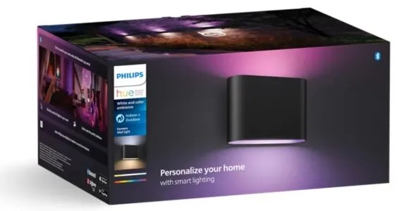 Philips -LED RGBW Stmievateľné vonkajšie svietidlo Hue DYMERA 2xLED/10,2W/230V IP44