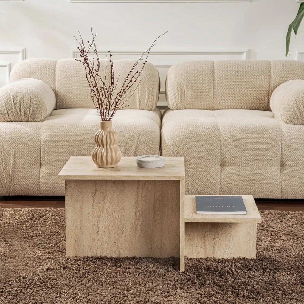 Konferenčný stolík Harmony Travertine