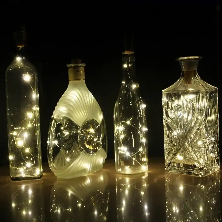 PIPPER | Dekoračné LED svetielka do flaše | BIANO