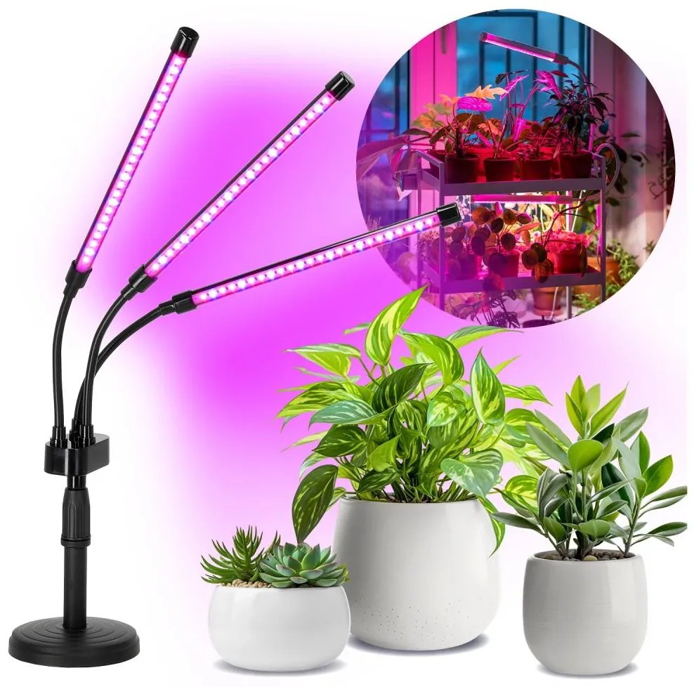 Brilagi - LED Stmievateľná lampa na pestovanie rastlín VITABLOOM 3xLED/10W/230V