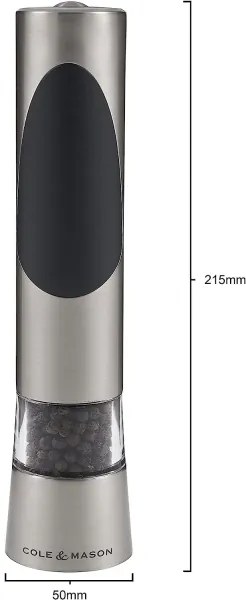 Cole&Mason - Sada elektrických mlynčekov na soľ a korenie RICHMOND 2 ks 6xAAA