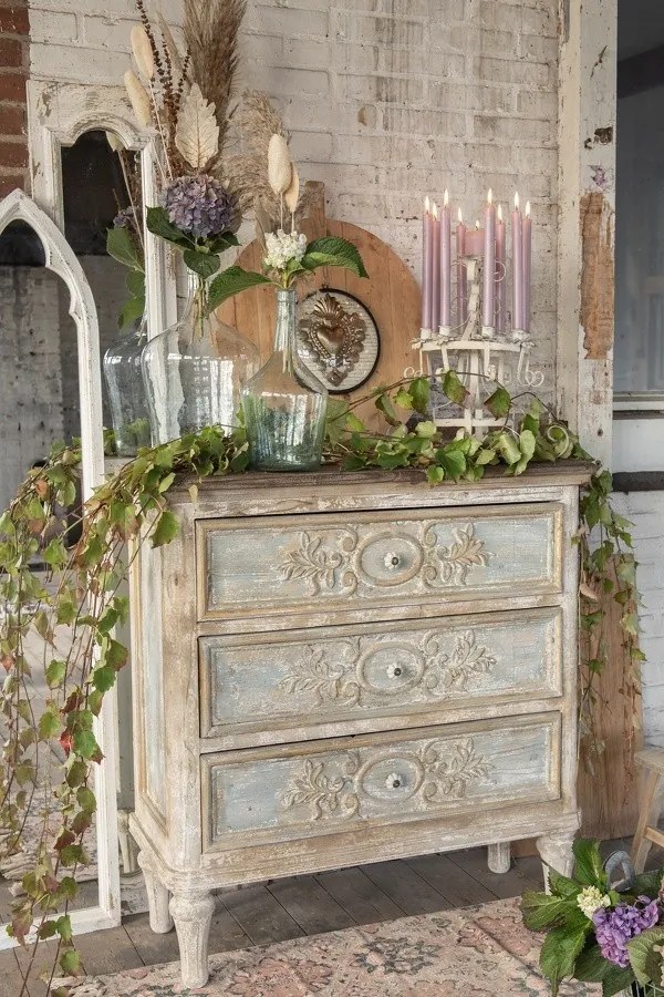 Prírodná béžová kytica sušené kvety trávy - 100 cm (10ks)