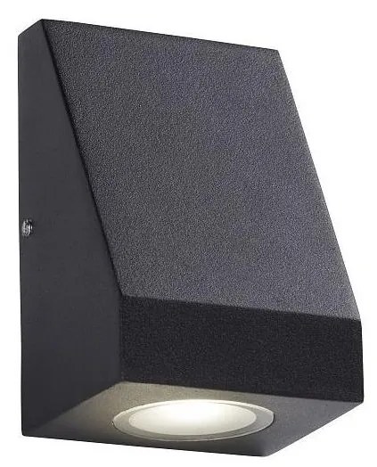 Searchlight 2041-1BK - LED Vonkajšie nástenné svietidlo DOOR LED/7W/230V IP44