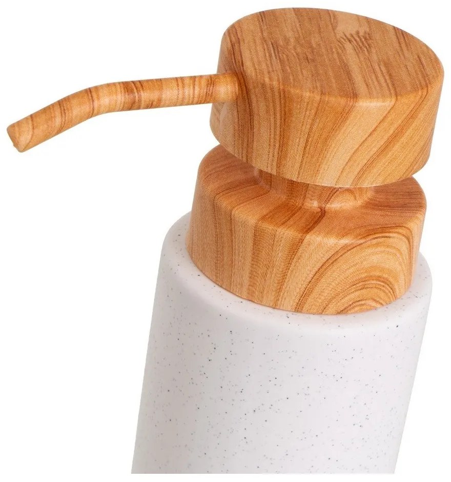 Biela keramická súprava doplnkov do kúpeľne – Casa Selección