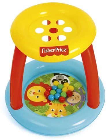 Detský bazén s loptičkami Bestway 93541 Fisher Price Animal Friends